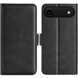 Mobigear Slim Magnet iPhone Air Hülle Klapphülle Geldbörse - Schwarz