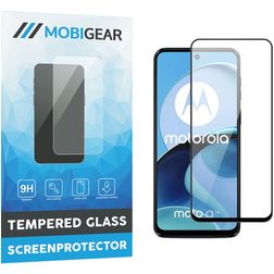Mobigear Premium Motorola Moto G14 Panzerglas Displayschutz - Hüllenfreundlich - Schwarz