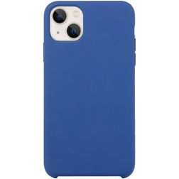 Mobigear Rubber Touch iPhone 15 Plus Silikon Hülle Backcover - Dunkelblau