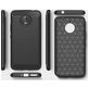 Mobigear Brushed Slim Motorola Moto E4 Plus Hülle Flexibles TPU Backcover - Rot