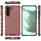 Mobigear Honeycomb Samsung Galaxy S23 Plus Hülle Hardcase Backcover Stoßfest - Rot