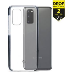 Mobilize Shatterproof Samsung Galaxy S20 Hülle Hardcase Backcover Stoßfest - Transparent / Schwarz