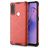 Mobigear Honeycomb OPPO A31 Hülle Hardcase Backcover Stoßfest - Rot