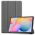 Mobigear Tri-Fold Samsung Galaxy Tab S6 Lite Hülle Klapphülle - Grau