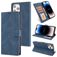 Mobigear Wallet iPhone 14 Pro Max Hülle Klapphülle Geldbörse - Blau