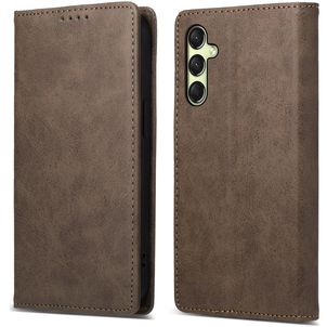 Mobigear Wallet Samsung Galaxy A16 Hülle Klapphülle Geldbörse - Braun