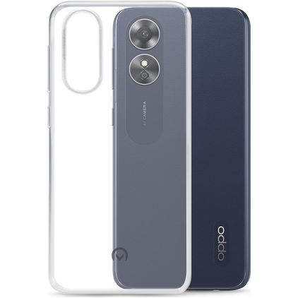 Mobilize Gelly Durchsichtig OPPO A17 Hülle Flexibles TPU Backcover - Transparent