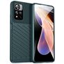 Mobigear Groove Xiaomi Redmi Note 11T Hülle Flexibles TPU Backcover - Grün