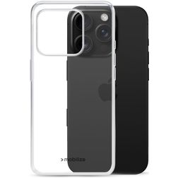 Mobilize Gelly Durchsichtig iPhone 16 Pro Hülle Flexibles TPU Backcover - Transparent