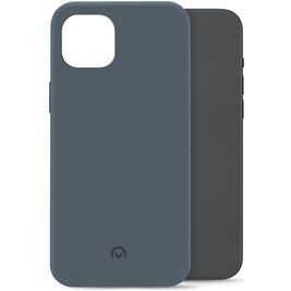 Mobilize Rubber Gelly iPhone 15 Plus Hülle Flexibles TPU Backcover - Matt Blue