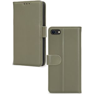 Mobilize Premium Gelly Wallet iPhone SE (2020) Hülle Klapphülle Geldbörse - Grün