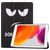 Mobigear Tri-Fold iPad 7 (2019) Hülle Klapphülle - Do Not Touch
