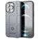Mobigear Rugged Shield iPhone 13 Pro Max Hülle Flexibles TPU Backcover Stoßfest - Grau
