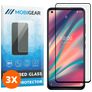 Mobigear Premium Wiko View 5 Plus Panzerglas Gehärtetes Glas Displayschutz - Hüllenfreundlich - Schwarz (3er Pack)