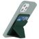 Mobigear Folding Snap-On Kartenetui - 3 Karten - MagSafe Kompatibel - Grün