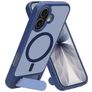 Mobiparts Hardcover iPhone 17 MagSafe Hülle Hardcase Backcover mit Ständer - Satin Blue