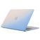 Mobigear Rainbow Matte MacBook Pro 16 Zoll (2019-2020) Hardcase Hülle MacBook Case - Blau - Model A2141