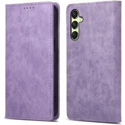 Mobigear Wallet Samsung Galaxy A17 Hülle Klapphülle Geldbörse - Lila