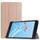 Mobigear Tri-Fold Lenovo Tab E7 Hülle Klapphülle - Roségold
