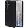 Mobiparts Classic Samsung Galaxy S26 FE MagSafe Hülle TPU,Kunstleder Backcover - Graphite Black
