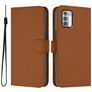 Mobigear Urban Wallet Nokia G42 Hülle Klapphülle Geldbörse - Braun