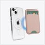 Valenta Card Wallet Stand Kartenetui - 3 Karten - MagSafe Kompatibel - Metallic Rose
