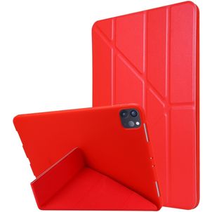 Mobigear Origami iPad Pro 11 Zoll (2022) Hülle Klapphülle - Rot