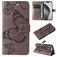 Mobigear Butterfly iPhone 16 Pro Max Hülle Klapphülle Geldbörse - Grau