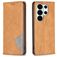 Mobigear Rhombus Slim Samsung Galaxy S26 Ultra Hülle Klapphülle - Gelb