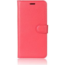 Mobigear Classic Samsung Galaxy S9 Klapphülle Portemonnaie - Rot