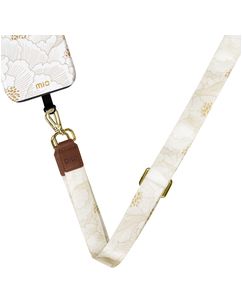 MIO Lanyard Universal-Handykette einstellbar - White Roses