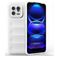 Mobigear Bumpy Xiaomi 13 Hülle Flexibles TPU Backcover - Weiß
