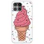 Mobigear Design iPhone 12 Pro Max Hülle Flexibles TPU Backcover - Ice Cream