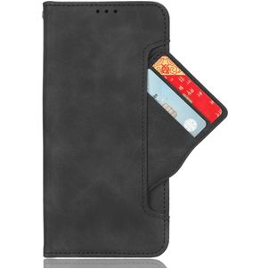 Mobigear Slide Wallet OPPO Find X9 Pro Hülle Klapphülle Geldbörse - Schwarz