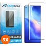 Mobigear Premium OPPO Find X3 Neo Panzerglas Gehärtetes Glas Displayschutz - Hüllenfreundlich - Schwarz (3er Pack)