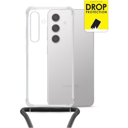My Style Loop Durchsichtig Samsung Galaxy S24 FE Flexibles TPU Handykette - Transparent