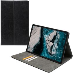Mobilize Premium Folio Nokia T20 Hülle Klapphülle - Schwarz