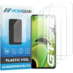 Mobigear Realme GT Neo2 Displayschutz Schutzfolie - Hüllenfreundlich (3er Pack)