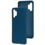 Mobiparts Samsung Galaxy A32 5G Silikon Hülle Backcover - Blueberry Blue