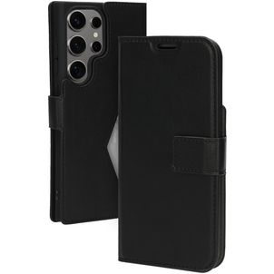 Mobiparts Classic Wallet Samsung Galaxy S24 Ultra Hülle Klapphülle Geldbörse - Schwarz