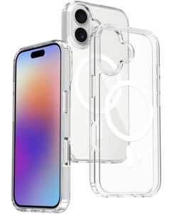Mobigear Crystal Durchsichtig iPhone 17 MagSafe Hülle Hardcase Backcover - Transparent