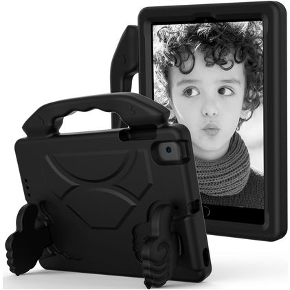 Mobigear Thumbs Up iPad Mini 5 (2019) Tablet Hülle für Kinder mit Tragegriff - Schwarz