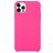 Mobigear Rubber Touch iPhone 15 Pro Max Silikon Hülle Backcover - Magenta