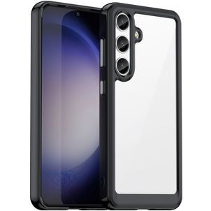 Mobigear Crystal Samsung Galaxy S24 Plus Hülle Hardcase Backcover - Schwarz