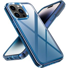 Mobigear Crystal iPhone 14 Pro Max Hülle Hardcase Backcover - Blau