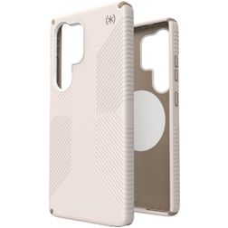 Speck Presidio2 Grip Magnet Samsung Galaxy S25 Ultra MagSafe Hardcase Backcover Shockproof - Bleached Bone