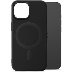 My Style Protective Flex iPhone 14 MagSafe Hülle Flexibles TPU Backcover - Schwarz