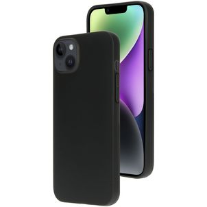 Mobiparts Classic iPhone 14 Plus Hülle Flexibles TPU Backcover - Matt Black