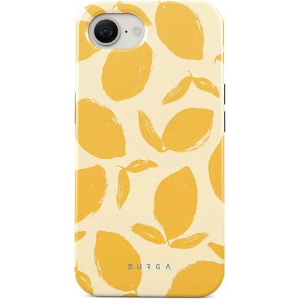 Burga Tough iPhone 16e Hülle Hardcase Backcover Stoßfest - Lemon Tart