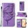 Mobigear Butterfly Realme C31 Hülle Klapphülle Geldbörse - Lila